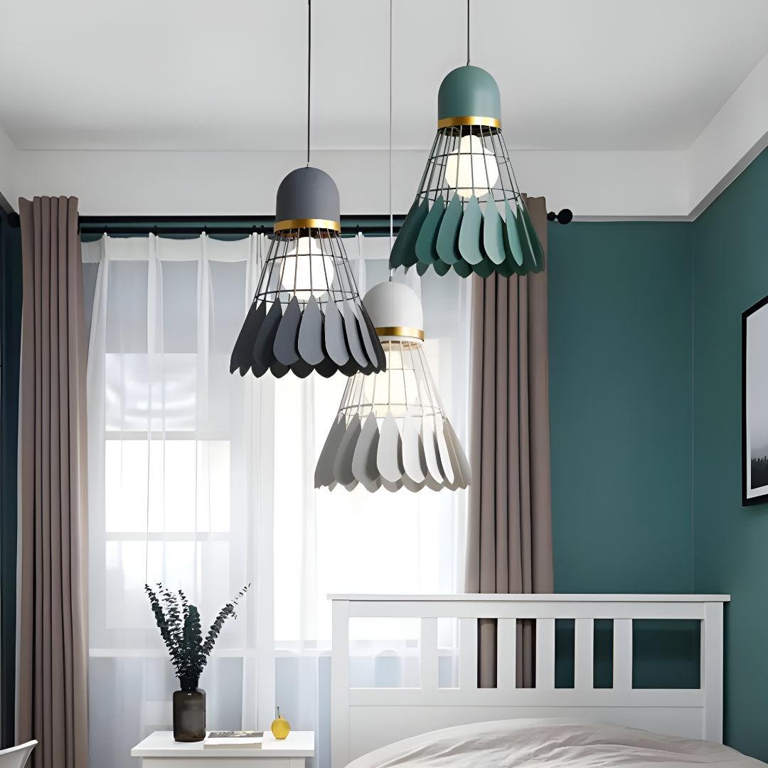 Metal Flower Ceiling Light For Kitchen Pendant Lighting