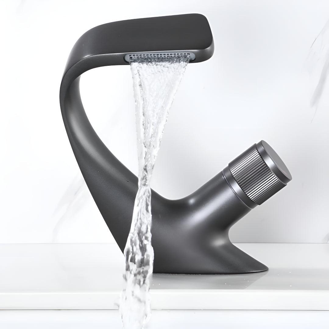 Modern Home Bathroom Mixer Tap With Waterfall Spout