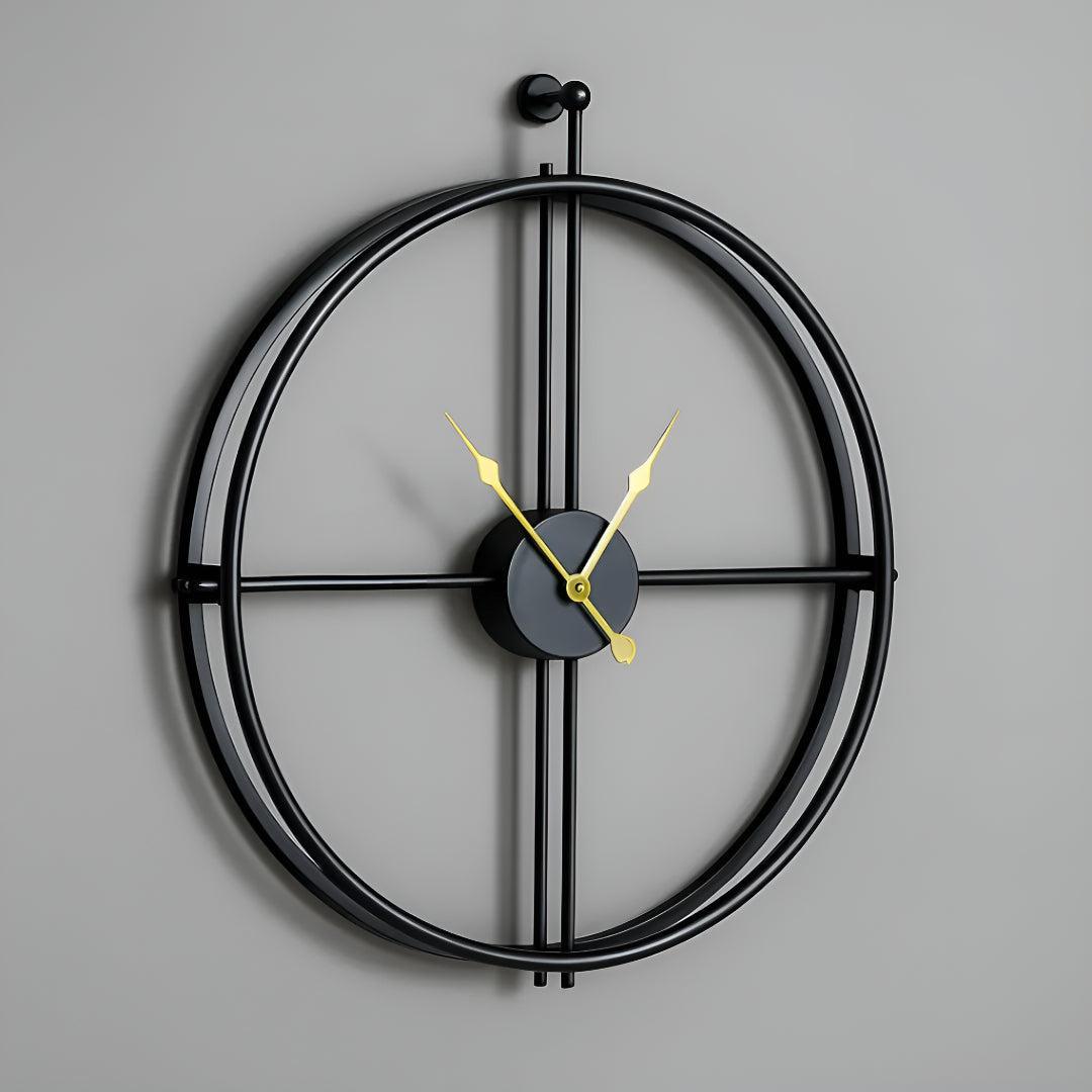 Modern Large Wall Clock with Minimalistic Silent Design
