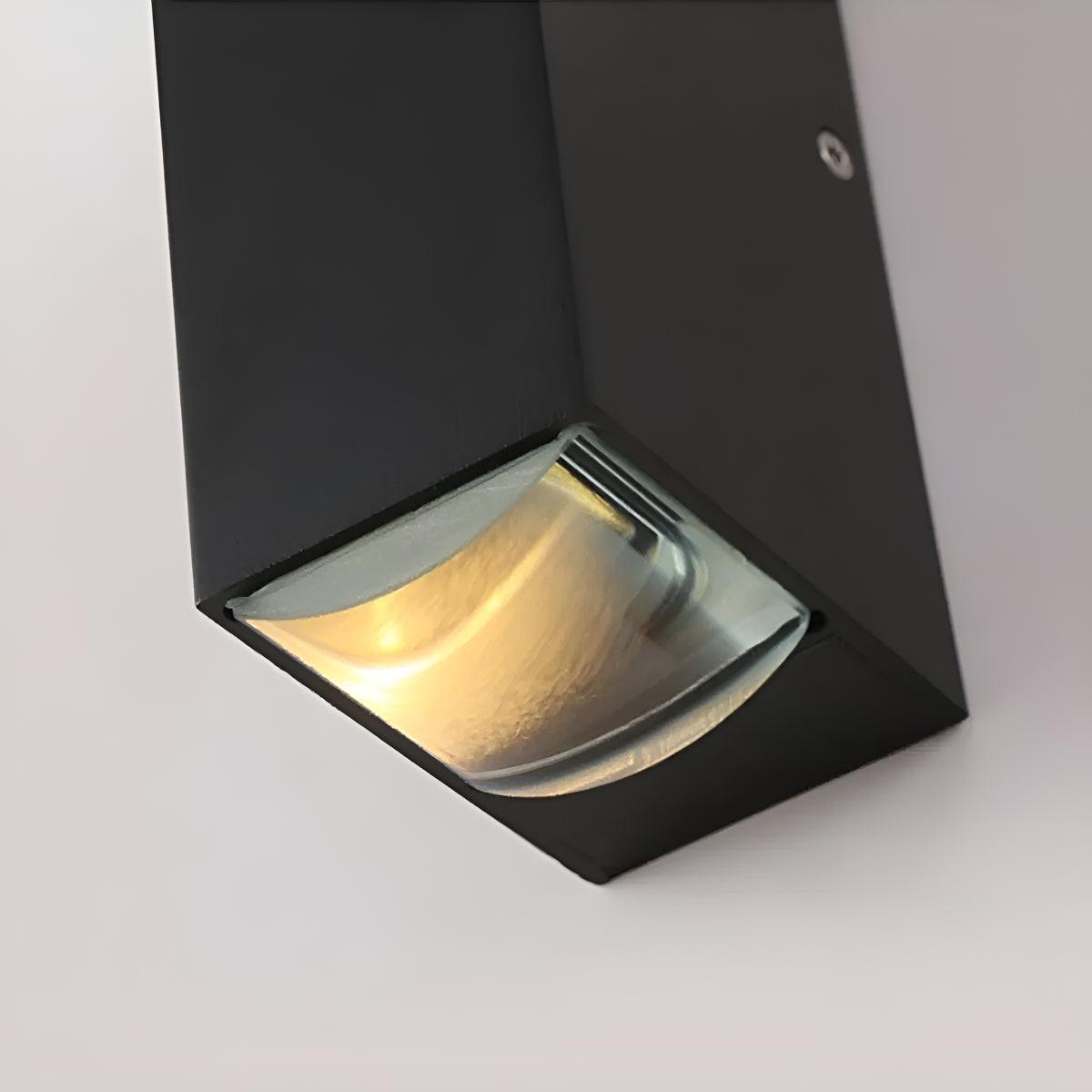 Outdoor Wall Light with Up Down Spotlight Lighting
