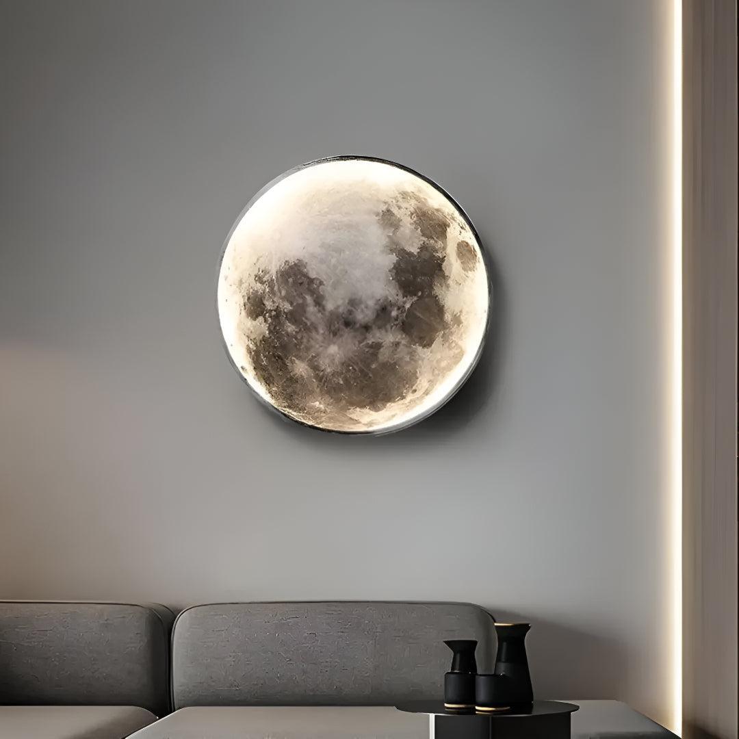 Wall Light with Moon Design and LED Decorative Sconce