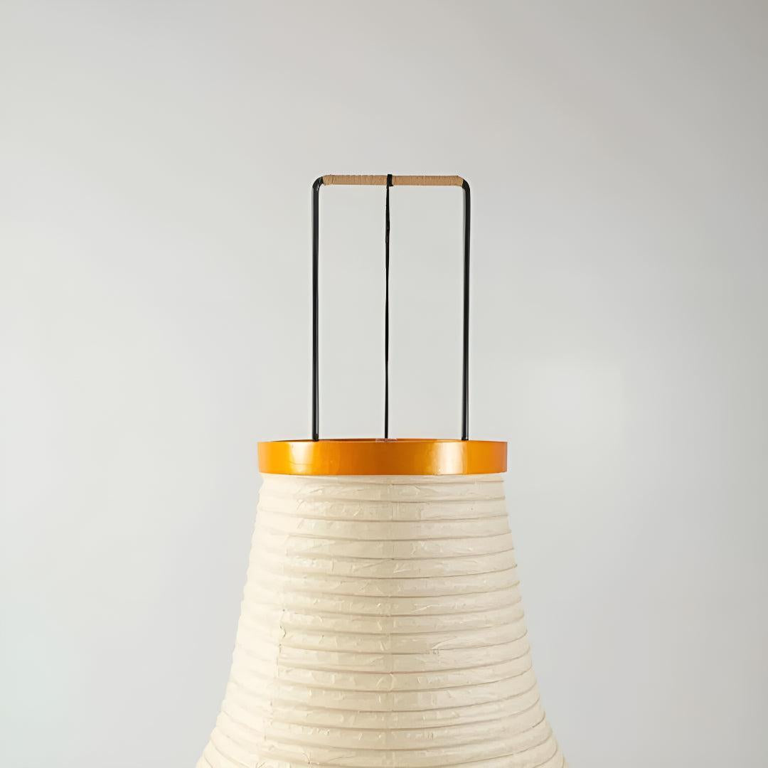 Washi Paper Floor Lamp For Living Room With Tripod Base