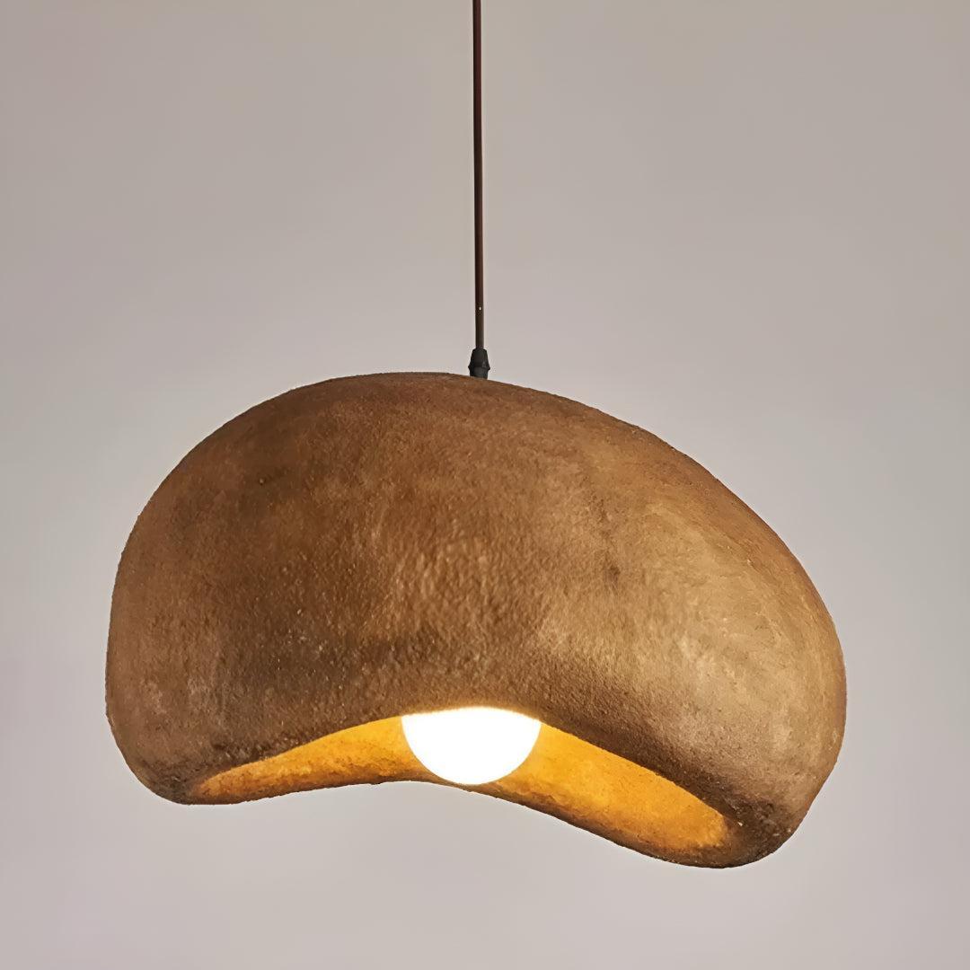 Ceiling Pendant Light With Japandi Wabi-Sabi Style