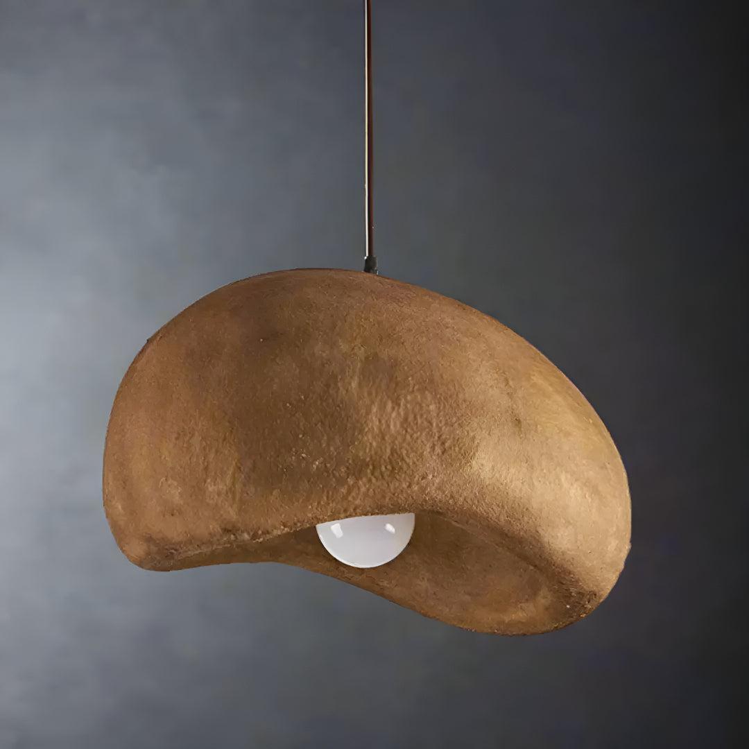 Ceiling Pendant Light With Japandi Wabi-Sabi Style
