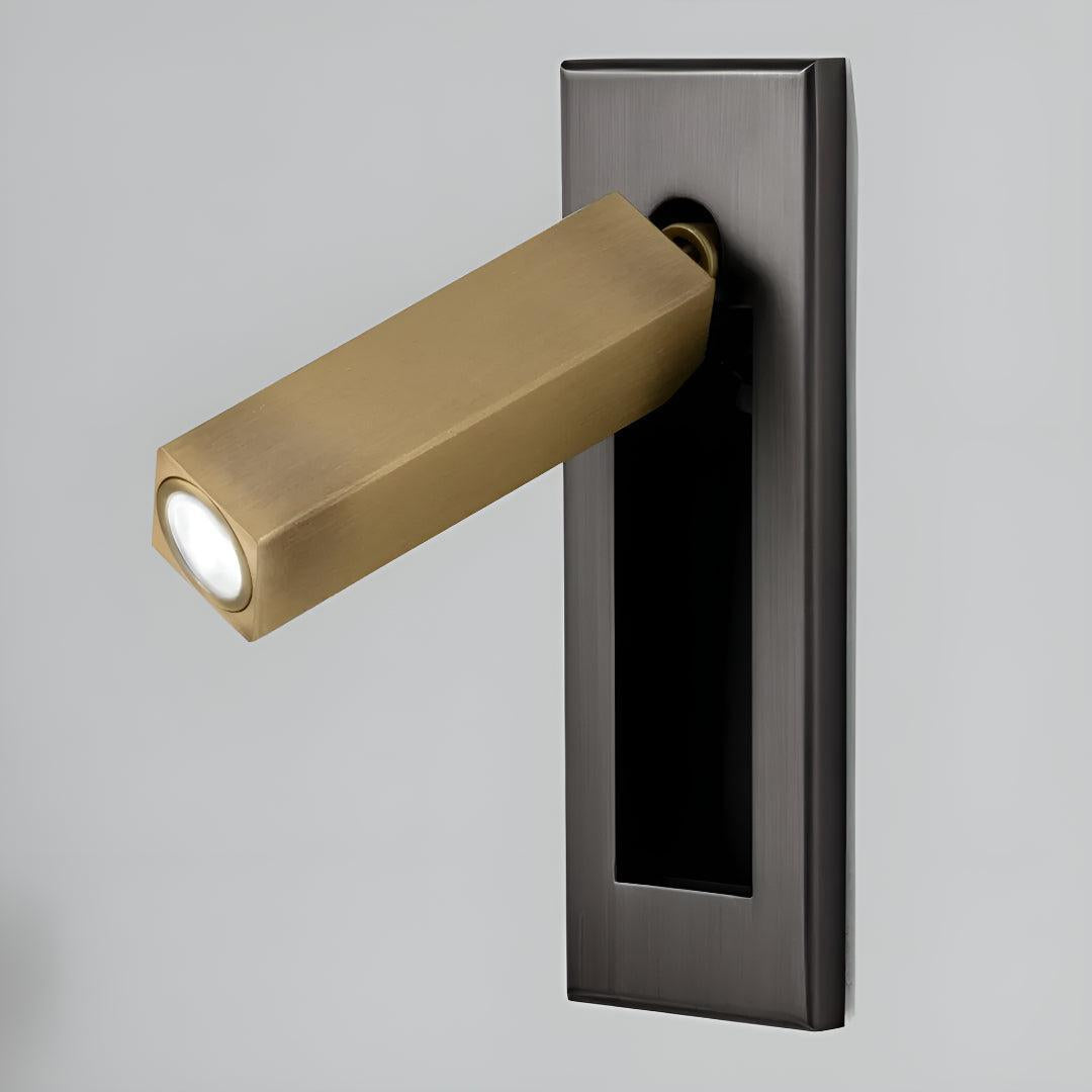 Embedded LED Wall Reading Light Adjustable