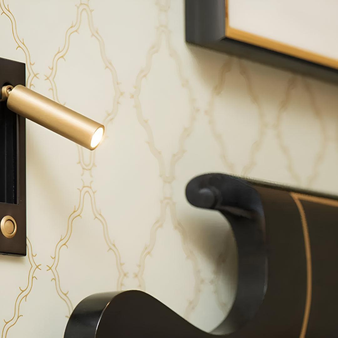 Embedded LED Wall Reading Light Adjustable