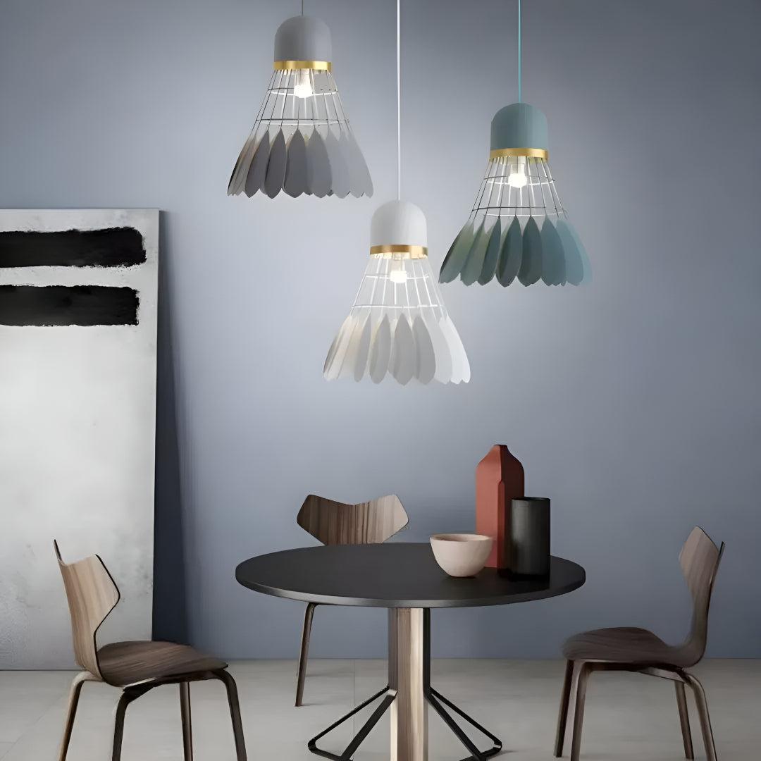 Metal Flower Ceiling Light For Kitchen Pendant Lighting