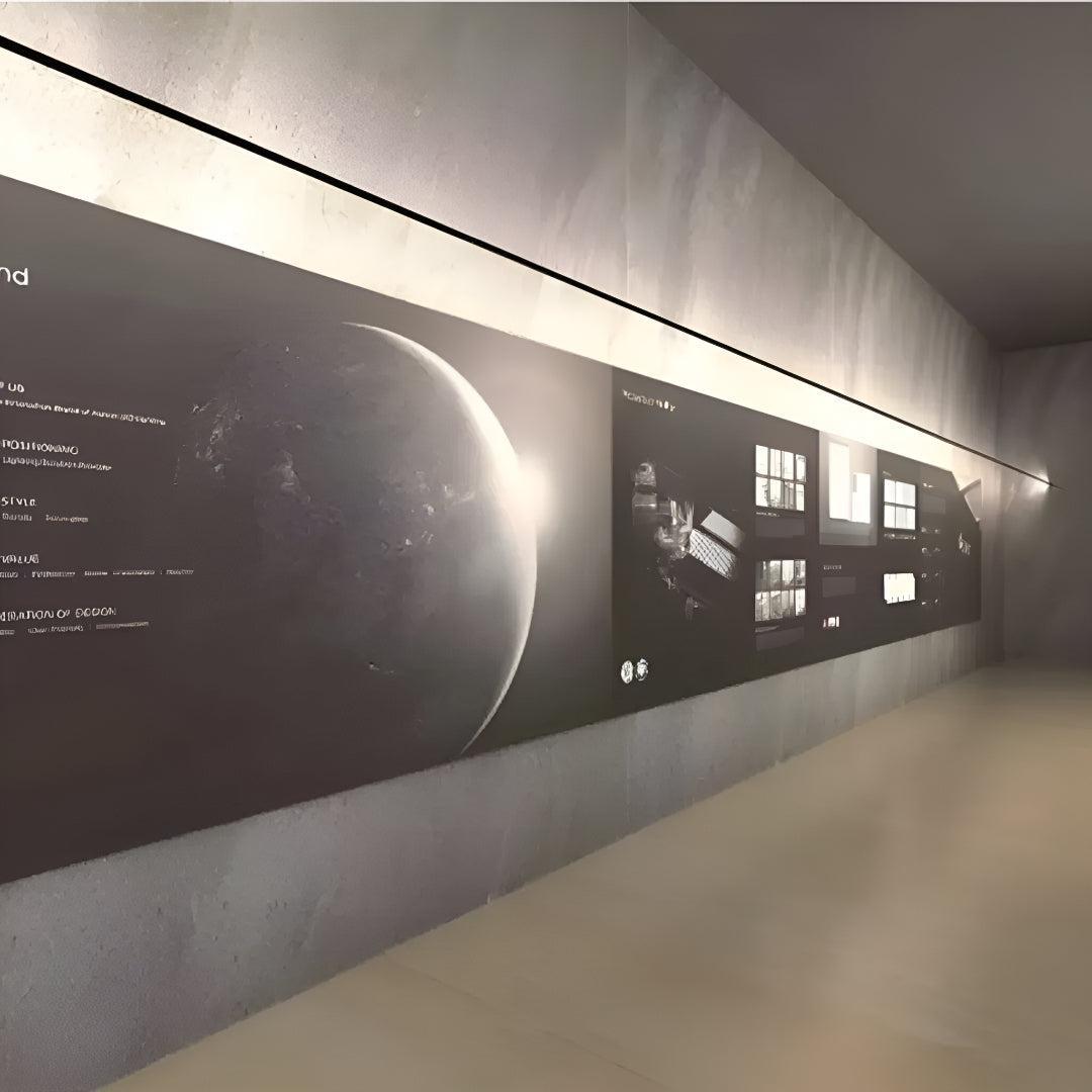 Minimalist Linear LED Skyline Lighting For Indoor Use