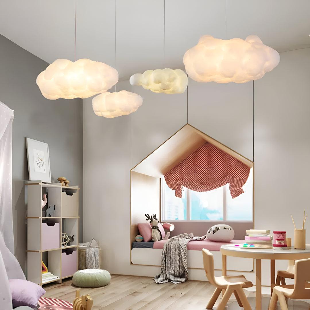 Modern Cloud Ceiling Light Pendant for Nursery and Kids Room