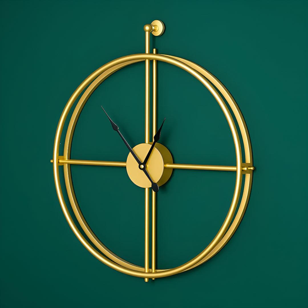 Modern Large Wall Clock with Minimalistic Silent Design
