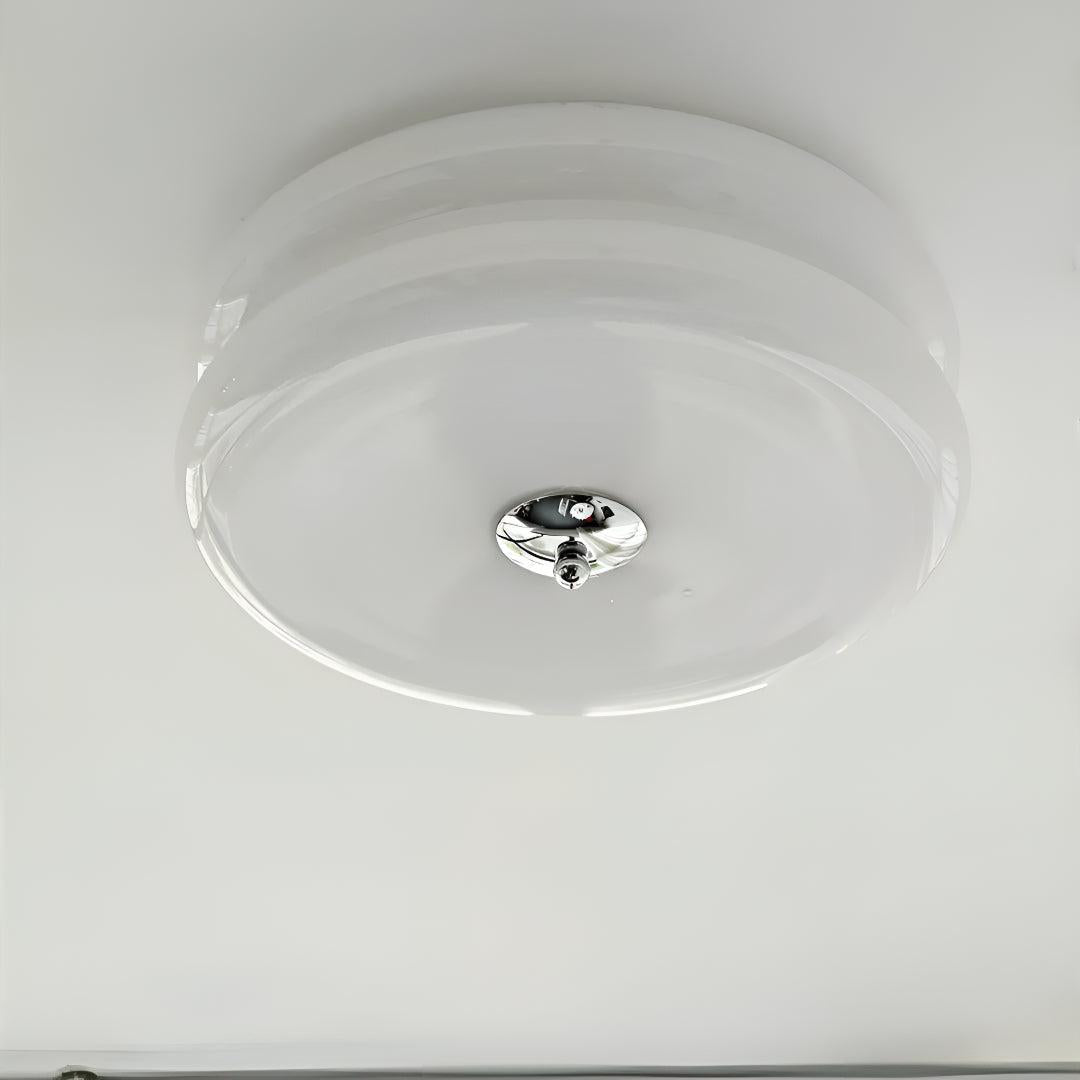 Vintage Art Deco Flush Ceiling Light