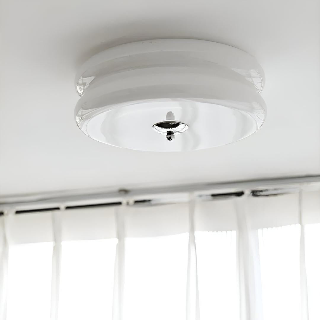 Vintage Art Deco Flush Ceiling Light