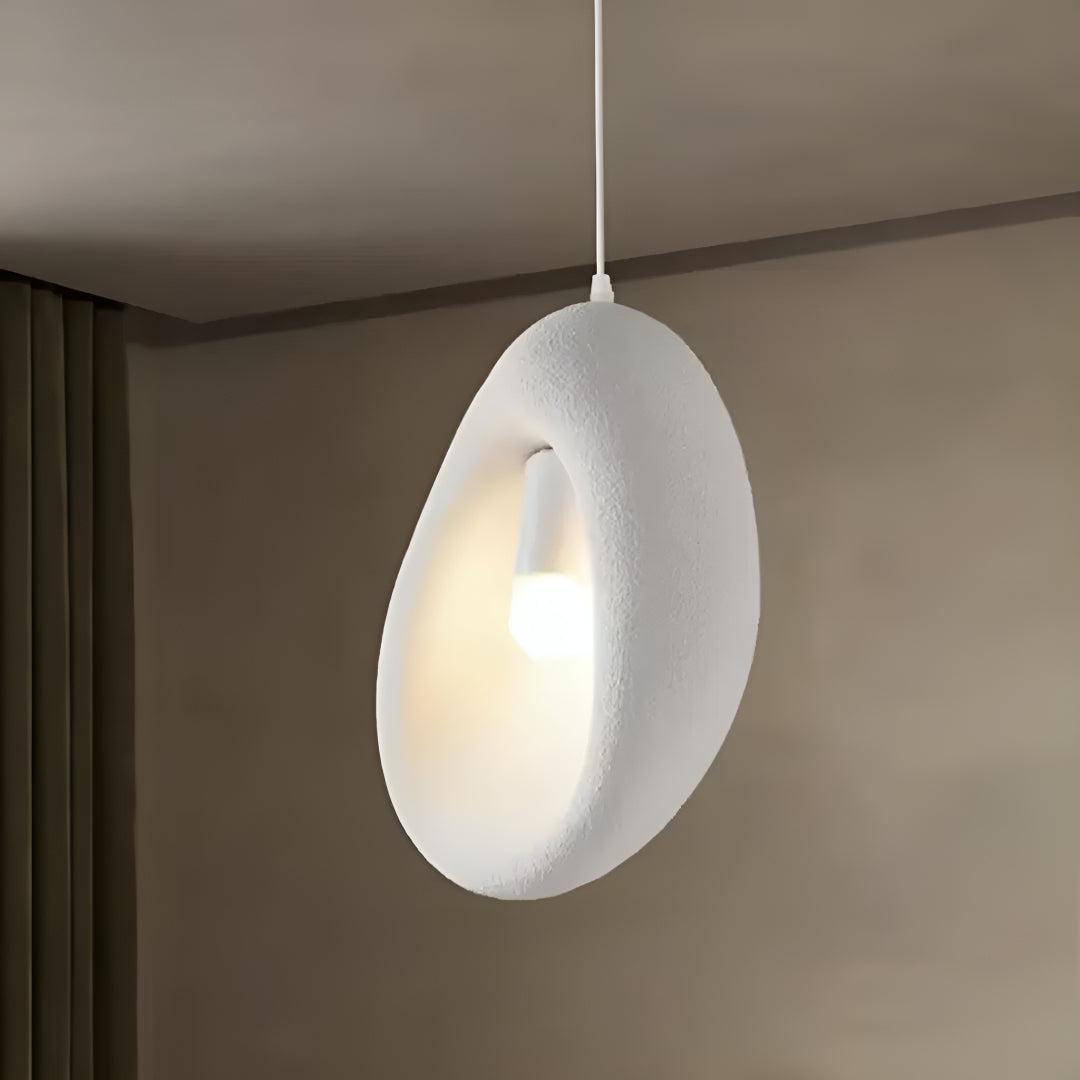 Wabi Sabi Hanging Pendant Lights With Irregular Modern Design