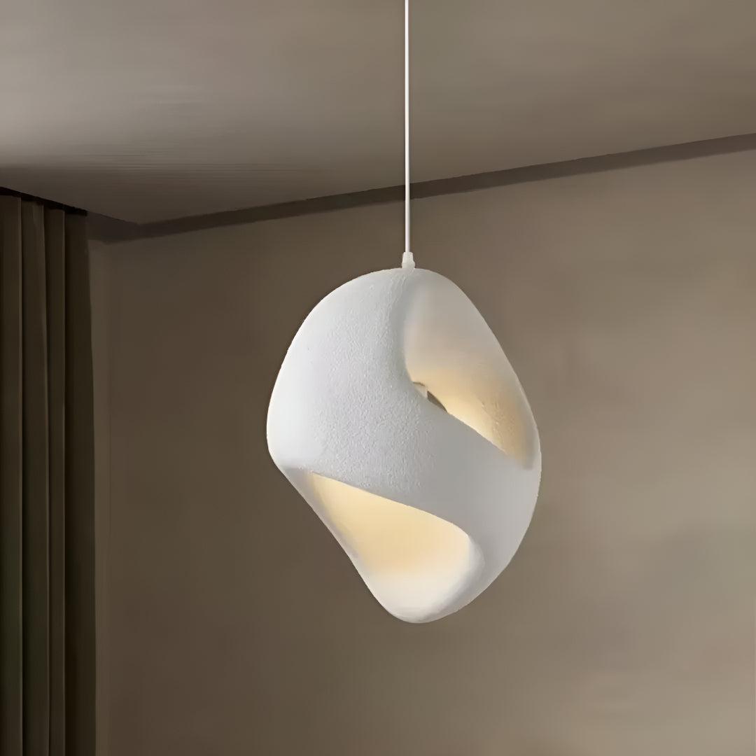 Wabi Sabi Hanging Pendant Lights With Irregular Modern Design